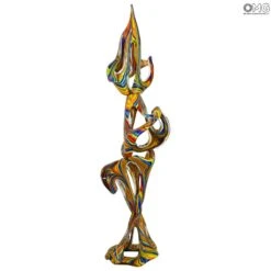 Color Spalsh Slimer - Abstract - Murano Glass Sculpture -Life Store fenicio style slimer murano glass 3