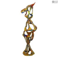 Color Spalsh Slimer - Abstract - Murano Glass Sculpture -Life Store fenicio style slimer murano glass 4