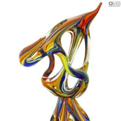 Color Spalsh Slimer - Abstract - Murano Glass Sculpture -Life Store fenicio style slimer murano glass 5