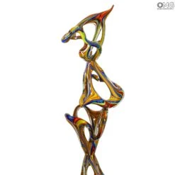 Color Spalsh Slimer - Abstract - Murano Glass Sculpture -Life Store fenicio style slimer murano glass 8