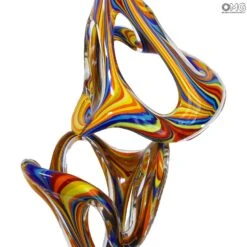 Color Spalsh Slimer - Abstract - Murano Glass Sculpture -Life Store fenicio style slimer murano glass 9