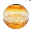 Filante Amber - Bowl Vase - Original Murano Glass OMG -Life Store filante amber bowl original murano glass omg