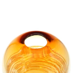 Filante Amber - Bowl Vase - Original Murano Glass OMG -Life Store filante amber bowl original murano glass omg2