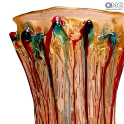 Fantasy Lava - Napkins Vase - Original Murano Glass -Life Store filante fantasy vase original murano glass 6