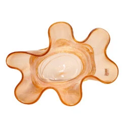 Filante Amber - Napkins Vase - Original Murano Glass -Life Store filante napkins vase amber original murano glass 4