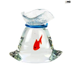 Bag Aquarium Big - Original Murano Glass OMG -Life Store fish sommerso original murano glass omg venetian2