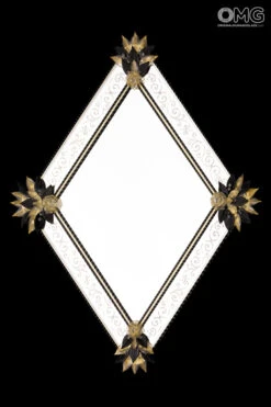 Flavio - Wall Venetian Mirror - Murano Glass