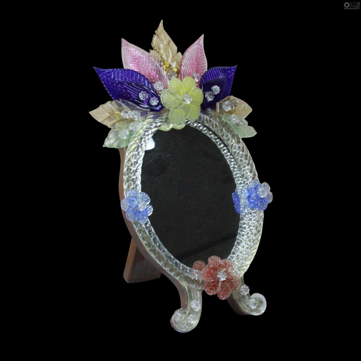 Flower Table Mirror Venetian