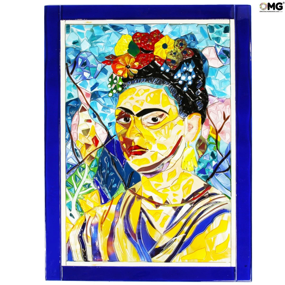 Frida - Exclusive Frida Kahlo Tribute - Original - Murano - Glass - Omg 3 Frida - Exclusive Frida Kahlo Tribute - Original - Murano - Glass - Omg