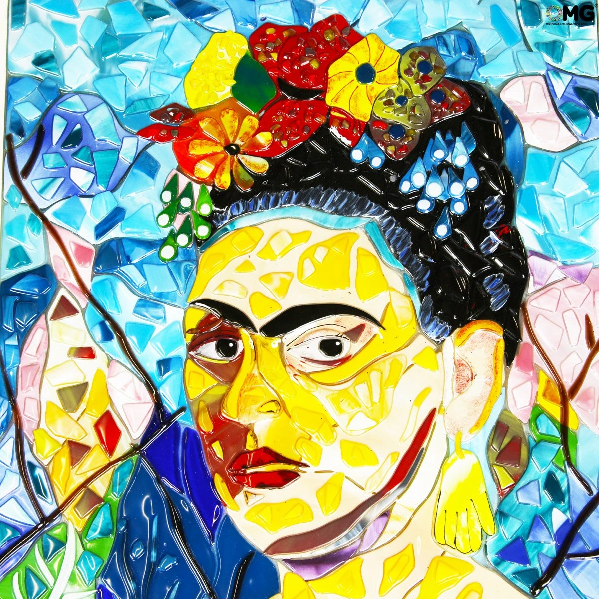 Frida - Exclusive Frida Kahlo Tribute - Original - Murano - Glass - Omg 5 Frida - Exclusive Frida Kahlo Tribute - Original - Murano - Glass - Omg - Image 3
