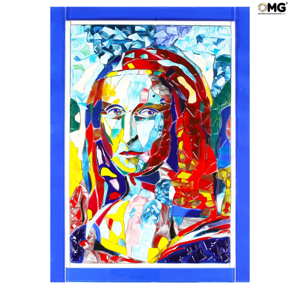Gioconda - Exclusive Leonardo Da Vinci Tribute - Original - Murano - Glass - Omg 3 Gioconda - Exclusive Leonardo Da Vinci Tribute - Original - Murano - Glass - Omg