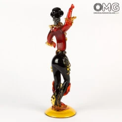 Flamenco Dencers Figurines - Red - Original Murano Glass Omg -Life Store gitan dencers red 12