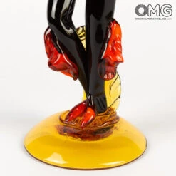 Flamenco Dencers Figurines - Red - Original Murano Glass Omg -Life Store gitan dencers red 16