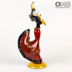 Flamenco Dencers Figurines - Red - Original Murano Glass Omg -Life Store gitan dencers red 3