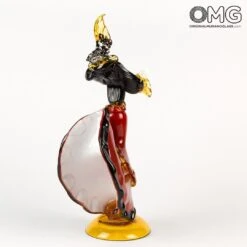 Flamenco Dencers Figurines - Red - Original Murano Glass Omg -Life Store gitan dencers red 5