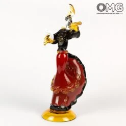 Flamenco Dencers Figurines - Red - Original Murano Glass Omg -Life Store gitan dencers red 7