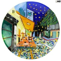 The Caffe Plate - Van Gogh Tribute - Round