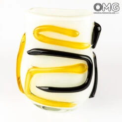 Honey Vase - Blown - Original Murano Glass OMG -Life Store honey vase original murano glass 3