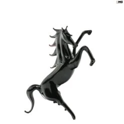 Black Horse - Original Murano Glass OMG