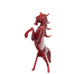 Red Horse - Original Murano Glass OMG -Life Store horse red miniature original murano glass omg2