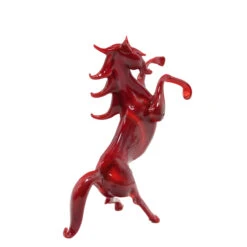Red Horse - Original Murano Glass OMG -Life Store horse red miniature original murano glass omg3