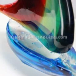 Sailing Boat Wave - Glass Sculpture -Life Store img 1578