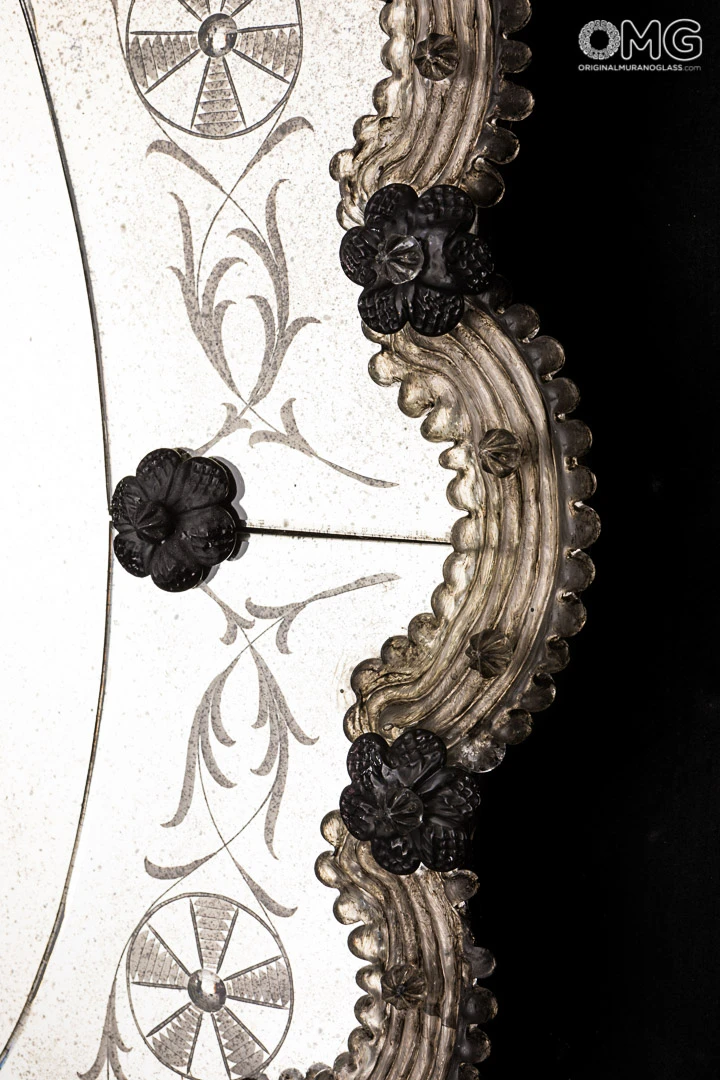 Isidoro - Wall Venetian Mirror - Murano Glass 4 Isidoro - Wall Venetian Mirror - Murano Glass - Image 2
