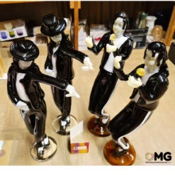 Michael Jackson MJ Singing Murano Glass Sculpture 9 Michael Jackson MJ Singing Murano Glass Sculpture -Life Store j figurina vetro murano michael jackson5