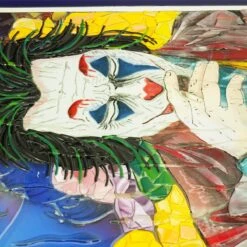 Joker - Exclusive Artwork - Original Murano Glass OMG -Life Store joker glass mosaic original murano glass omg2
