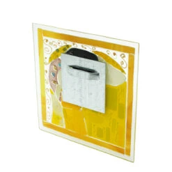 The Kiss - Canvas - Glass Paint -Life Store klimt kiss canva original murano glass omg2