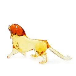 Lion Figurine - Original Murano Glass OMG -Life Store lion lampwork original murano glass omg1