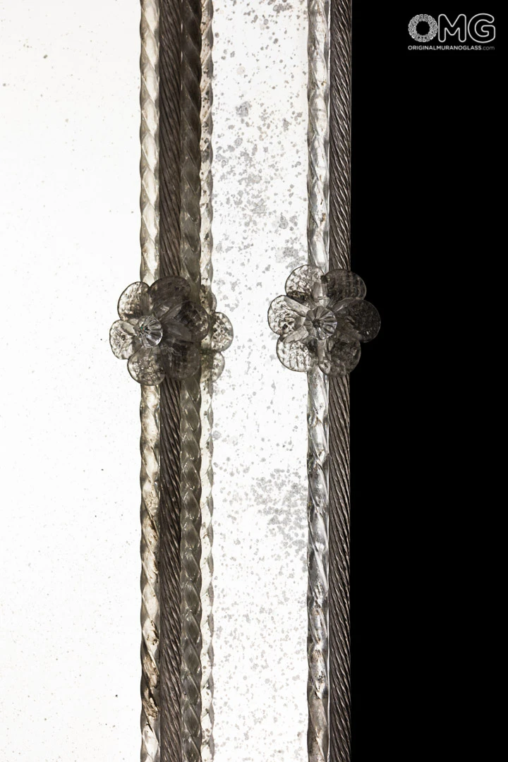 Venice Lovers - Wall Venetian Mirror - Murano Glass 4 Venice Lovers - Wall Venetian Mirror - Murano Glass - Image 2