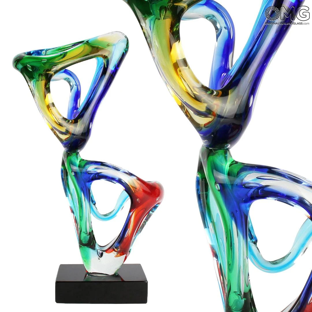 Material - Abstract - Murano Glass Sculpture 3 Material - Abstract - Murano Glass Sculpture