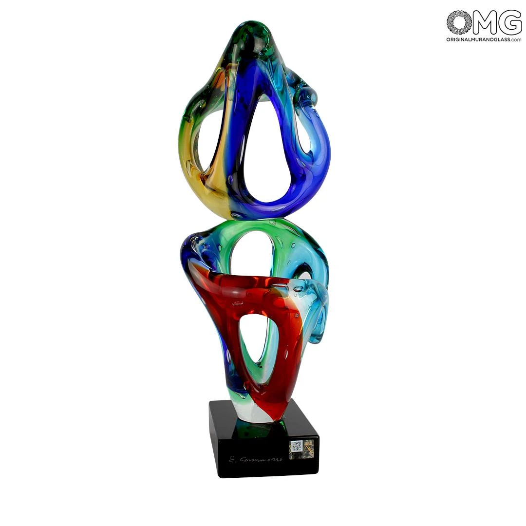 Material - Abstract - Murano Glass Sculpture 8 Material - Abstract - Murano Glass Sculpture - Image 6