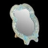 Flowers Light Blue Table Mirror Venetian -Life Store mirror light blue flower
