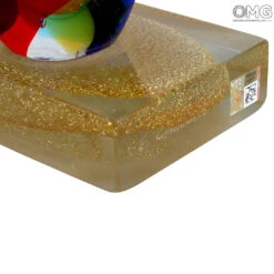Material Gold - Abstract - Murano Glass Sculpture -Life Store mister who original murano glass 5
