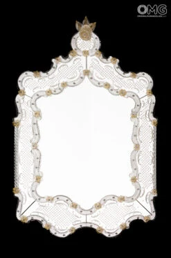 Octavius - Wall Venetian Mirror - Murano Glass