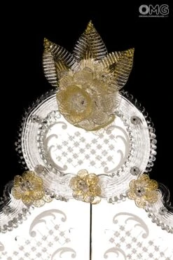 Octavius - Wall Venetian Mirror - Murano Glass -Life Store octavius mirror original murano glass 4