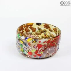 Bowl - Ocher And Gold - Original Murano Glass OMG -Life Store omg murano glass vetro artimg 5811