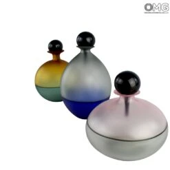 Bottle Sea - Blown - Original Murano Glass OMG -Life Store orange bottle murano glass 4