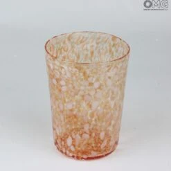 Set Of 6 Drinking Glasses Spots Tumbler- Original Murano Glass -Life Store original murano glass drinking glasses bimg 5647