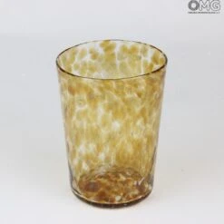 Set Of 6 Drinking Glasses Spots Tumbler- Original Murano Glass -Life Store original murano glass drinking glasses bimg 5650