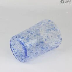 Set Of 6 Drinking Glasses Spots Tumbler- Original Murano Glass -Life Store original murano glass drinking glasses bimg 5658