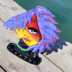 Head Of Woman Emo Face - Modern Art Abstract -Life Store original murano glass sculpture picasso15