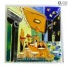 The Caffe - Van Gogh Tribute - Glass Paint -Life Store piastra caffe little murano glass 1