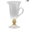 Pitcher - Exclusive - 24k Gold - Original Murano Glass OMG -Life Store pitcher original murano glass omg glass