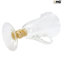 Pitcher - Exclusive - 24k Gold - Original Murano Glass OMG -Life Store pitcher original murano glass omg glass3