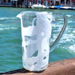 Life Store -Life Store pitcher web spider original murano glass omg4