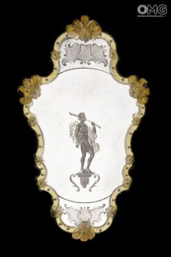 Hercules - Wall Venetian Mirror - Murano Glass