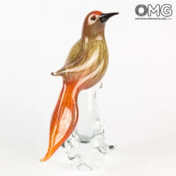 Red Blackbird - Glass Sculpture - Original Murano Glass OMG -Life Store red blackbird original murano glass 5